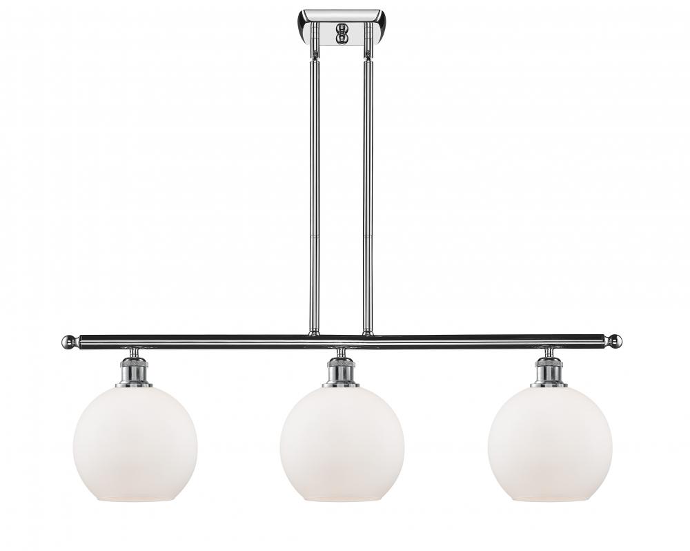 Athens - 3 Light - 36 inch - Polished Chrome - Cord hung - Island Light