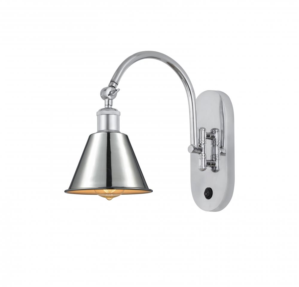 Smithfield - 1 Light - 7 inch - Polished Chrome - Adjustable Swing Arm