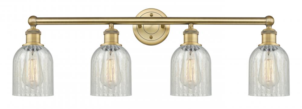 Caledonia - 4 Light - 32 inch - Brushed Brass - Bath Vanity Light