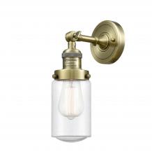 Innovations Lighting 203-AB-G314 - Dover - 1 Light - 5 inch - Antique Brass - Sconce