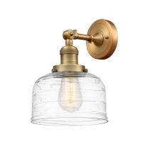 Innovations Lighting 203-BB-G713 - Bell - 1 Light - 8 inch - Brushed Brass - Sconce
