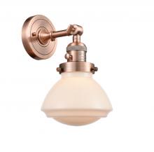 Innovations Lighting 203SW-AC-G321 - Olean - 1 Light - 7 inch - Antique Copper - Sconce