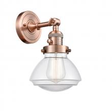 Innovations Lighting 203SW-AC-G322 - Olean - 1 Light - 7 inch - Antique Copper - Sconce
