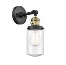 Innovations Lighting 203SW-BAB-G314-LED - Dover - 1 Light - 5 inch - Black Antique Brass - Sconce