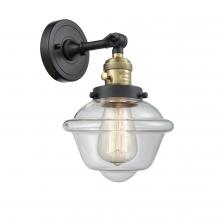 Innovations Lighting 203SW-BAB-G532 - Oxford - 1 Light - 8 inch - Black Antique Brass - Sconce