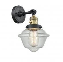 Innovations Lighting 203SW-BAB-G534-LED - Oxford - 1 Light - 8 inch - Black Antique Brass - Sconce