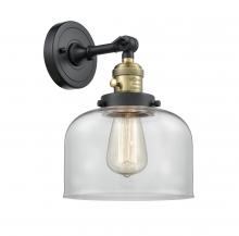 Innovations Lighting 203SW-BAB-G72-LED - Bell - 1 Light - 8 inch - Black Antique Brass - Adjustable Sconce