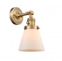 Innovations Lighting 203SW-BB-G61-LED - Cone - 1 Light - 6 inch - Brushed Brass - Sconce