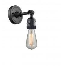 Innovations Lighting 203SW-BK - Bare Bulb - 1 Light - 5 inch - Matte Black - Adjustable Sconce