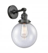 Innovations Lighting 203SW-OB-G204-8-LED - Beacon - 1 Light - 8 inch - Oil Rubbed Bronze - Adjustable Sconce
