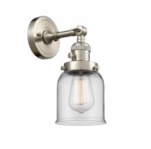 Innovations Lighting 203SW-SN-G52-LED - Bell - 1 Light - 5 inch - Brushed Satin Nickel - Adjustable Sconce