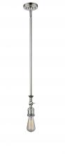 Innovations Lighting 206-PN - Bare Bulb - 1 Light - 3 inch - Polished Nickel - Stem Hung - Mini Pendant