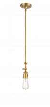 Innovations Lighting 206-SG - Bare Bulb - 1 Light - 3 inch - Satin Gold - Stem Hung - Mini Pendant