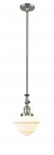 Innovations Lighting 206-SN-G531 - Oxford - 1 Light - 7 inch - Brushed Satin Nickel - Stem Hung - Adjustable Mini Pendant