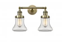 Innovations Lighting 208-AB-G192 - Bellmont - 2 Light - 17 inch - Antique Brass - Adjustable Bath Vanity Light