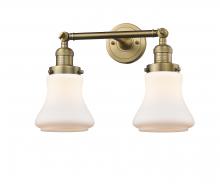 Innovations Lighting 208-BB-G191 - Bellmont - 2 Light - 17 inch - Brushed Brass - Adjustable Bath Vanity Light
