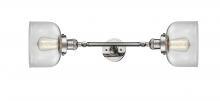 Innovations Lighting 208L-PN-G72-LED - Bell - 2 Light - 8 inch - Polished Nickel - Adjustable Bath Vanity Light
