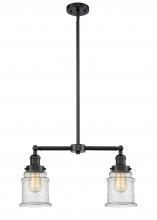 Innovations Lighting 209-OB-G184 - Canton - 2 Light - 21 inch - Oil Rubbed Bronze - Stem Hung - Adjustable Island Light