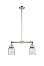Innovations Lighting 209-PN-G52 - Bell - 2 Light - 21 inch - Polished Nickel - Stem Hung - Adjustable Island Light