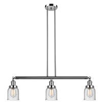 Innovations Lighting 213-PN-G54 - Bell - 3 Light - 38 inch - Polished Nickel - Stem Hung - Adjustable Island Light