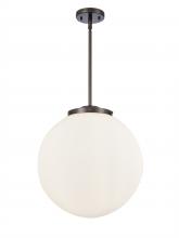 Innovations Lighting 221-3S-OB-G201-16 - Beacon - 3 Light - 16 inch - Oil Rubbed Bronze - Cord hung - Pendant