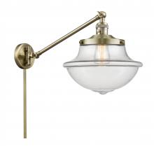 Innovations Lighting 237-AB-G542 - Oxford - 1 Light - 12 inch - Antique Brass - Swing Arm