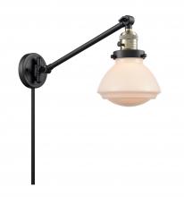 Innovations Lighting 237-BAB-G321 - Olean - 1 Light - 9 inch - Black Antique Brass - Swing Arm