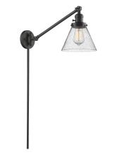 Innovations Lighting 237-OB-G44 - Cone - 1 Light - 8 inch - Oil Rubbed Bronze - Swing Arm