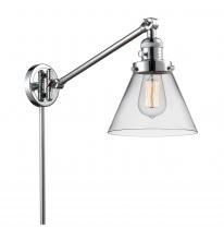 Innovations Lighting 237-PC-G42 - Cone - 1 Light - 8 inch - Polished Chrome -Adjustable Swing Arm