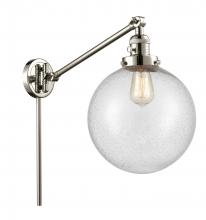 Innovations Lighting 237-PN-G204-10 - Beacon - 1 Light - 10 inch - Polished Nickel -Adjustable Swing Arm