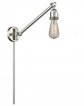 Innovations Lighting 237-SN - Bare Bulb - 1 Light - 5 inch - Brushed Satin Nickel - Swing Arm