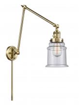 Innovations Lighting 238-AB-G184 - Canton - 1 Light - 6 inch - Antique Brass -Adjustable Swing Arm