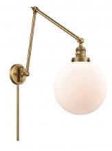 Innovations Lighting 238-BB-G201-10 - Beacon - 1 Light - 10 inch - Brushed Brass -Adjustable Swing Arm
