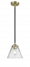 Innovations Lighting 284-1S-BAB-G42 - Cone - 1 Light - 8 inch - Black Antique Brass - Cord hung - Mini Pendant