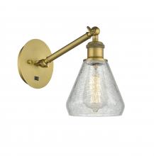 Innovations Lighting 317-1W-BB-G275 - Conesus - 1 Light - 6 inch - Brushed Brass - Adjustable Sconce