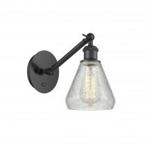 Innovations Lighting 317-1W-BK-G275 - Conesus - 1 Light - 6 inch - Matte Black - Adjustable Sconce