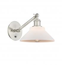 Innovations Lighting 317-1W-SN-G131 - Orwell - 1 Light - 8 inch - Brushed Satin Nickel - Adjustable Sconce