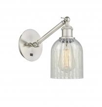 Innovations Lighting 317-1W-SN-G2511 - Caledonia - 1 Light - 5 inch - Brushed Satin Nickel - Adjustable Sconce