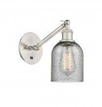 Innovations Lighting 317-1W-SN-G257 - Caledonia - 1 Light - 5 inch - Brushed Satin Nickel - Adjustable Sconce