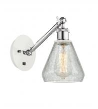 Innovations Lighting 317-1W-WPC-G275 - Conesus - 1 Light - 6 inch - White Polished Chrome - Adjustable Sconce
