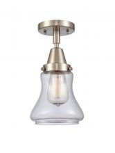 Innovations Lighting 447-1C-SN-G192 - Bellmont - 1 Light - 6 inch - Brushed Satin Nickel - Flush Mount