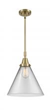 Innovations Lighting 447-1S-AB-G42-L - Cone - 1 Light - 12 inch - Antique Brass - Mini Pendant