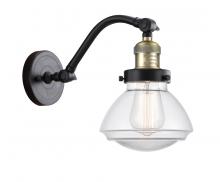 Innovations Lighting 515-1W-BAB-G322 - Olean - 1 Light - 7 inch - Black Antique Brass - Sconce