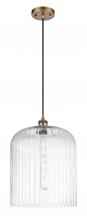 Innovations Lighting 516-1P-BB-G559-12CL - Bridal Veil - 1 Light - 5 inch - Brushed Brass - Cord hung - Mini Pendant