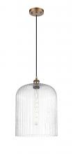 Innovations Lighting 516-1P-BB-G559-12SDY - Bridal Veil - 1 Light - 5 inch - Brushed Brass - Cord hung - Mini Pendant