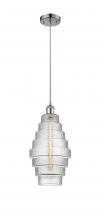 Innovations Lighting 516-1P-PC-G672-8 - Cascade - 1 Light - 8 inch - Polished Chrome - Cord hung - Mini Pendant