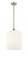 Innovations Lighting 516-1S-AB-G559-12GWH - Bridal Veil - 1 Light - 5 inch - Antique Brass - Mini Pendant