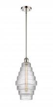 Innovations Lighting 516-1S-PN-G672-8 - Cascade - 1 Light - 8 inch - Polished Nickel - Mini Pendant