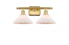 Innovations Lighting 516-2W-SG-G131 - Orwell - 2 Light - 18 inch - Satin Gold - Bath Vanity Light
