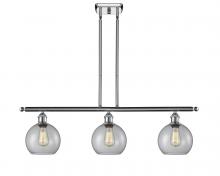 Innovations Lighting 516-3I-PC-G122-8 - Athens - 3 Light - 36 inch - Polished Chrome - Cord hung - Island Light